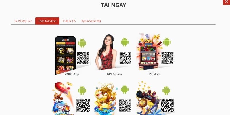 Hướng dẫn chi tiết các tải app VN88 cho nền tảng Android